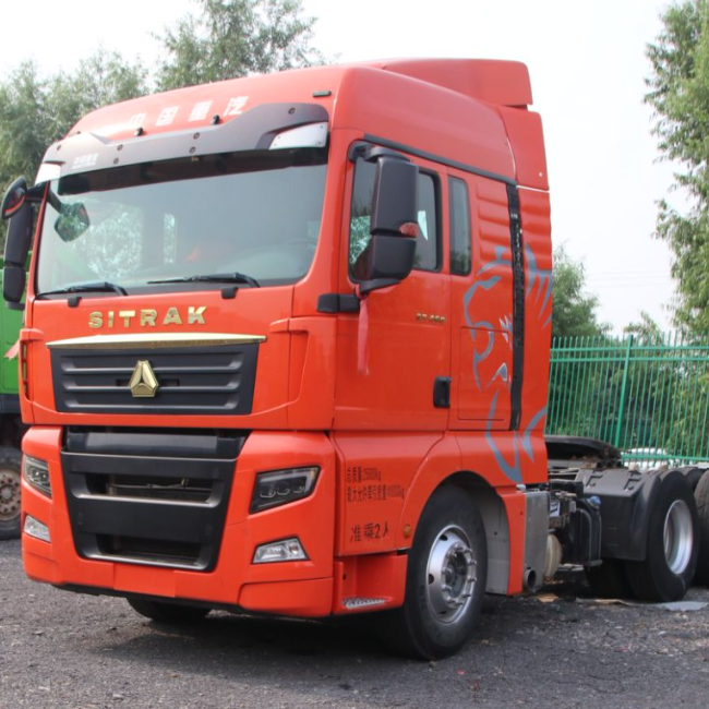Used Sitrak Tractor Trucks Red