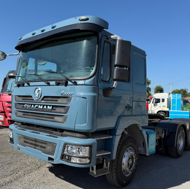 Used Shacman Tractor Trucks F3000 Blue